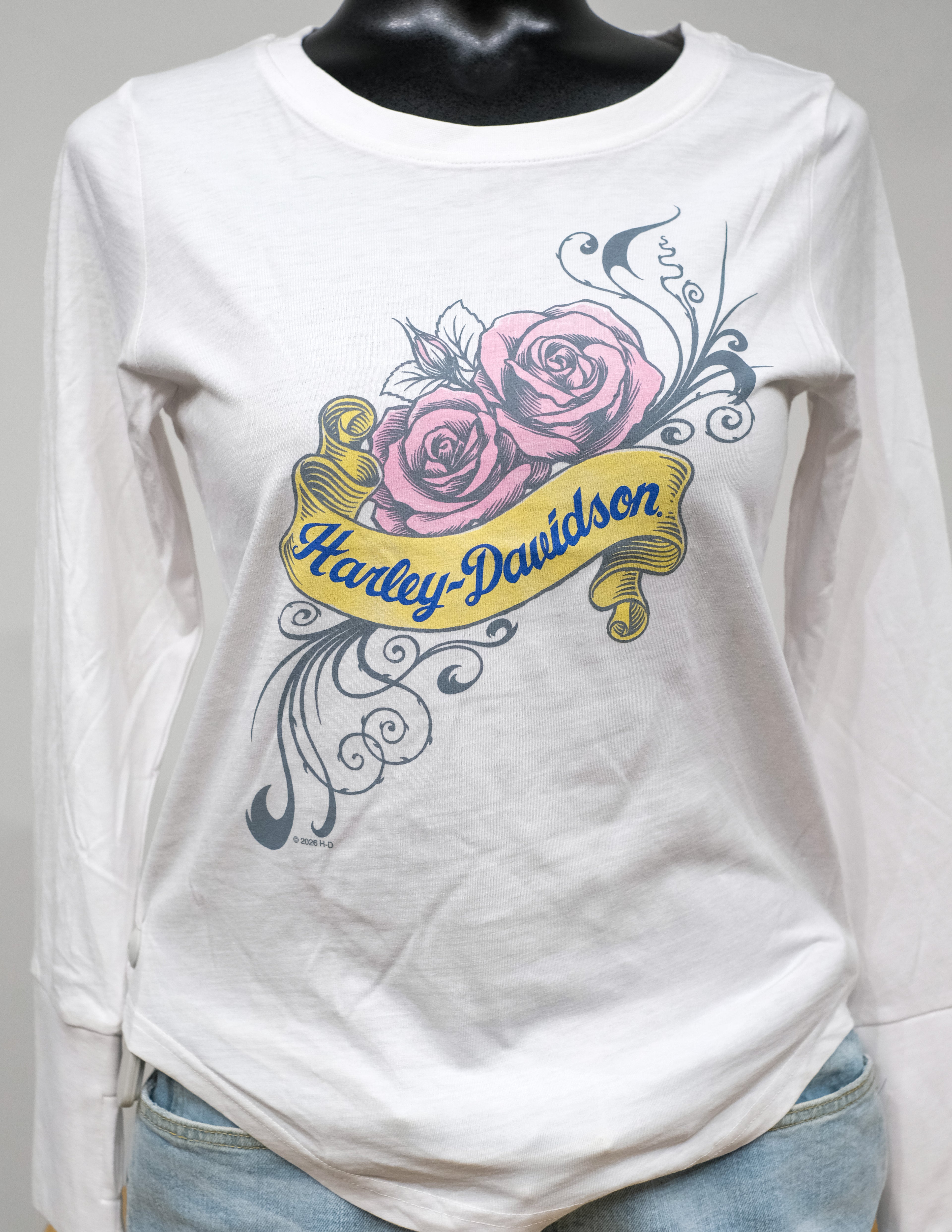 HD WILD ROSE L/S WMNS